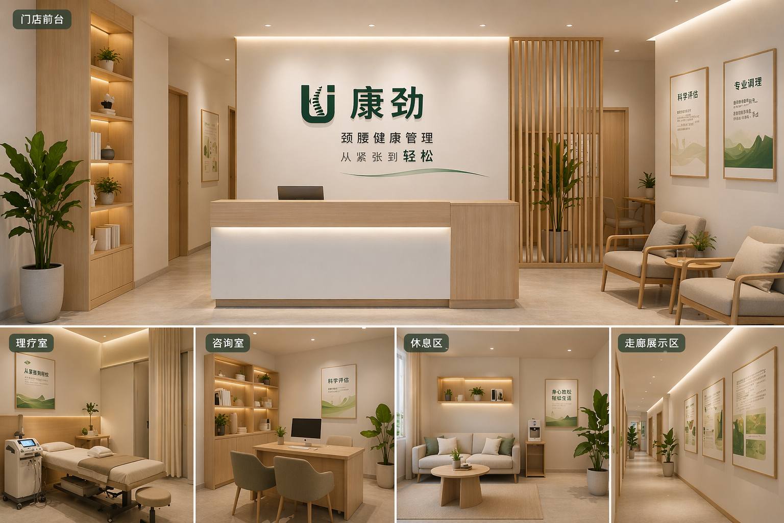 康劲空间与服务环境效果图